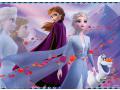 Puzzle 45 pièces - L'amour de deux sœurs / Disney La Reine des Neiges 2 - Nathan puzzles - 86451