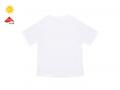 T-shirt à manches courtes blanc 6 mois - Lassig - 1431020100-06