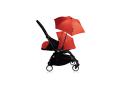 Poussette YOYO+ 0+ (cadre noir) Rouge et son ombrelle - Babyzen - Bu204