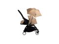 Poussette YOYO+ 0+ (cadre noir) Taupe et son ombrelle - Babyzen - Bu208