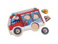 Puzzle Camion de pompiers - Haba - 304594
