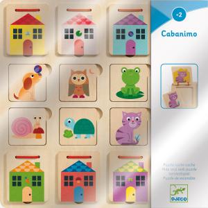 Puzzles bois - Cabanimo - Djeco - DJ01520