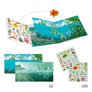 Djeco - DJ08953 - Stickers - Les aventures en mer (408930)