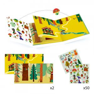 Stickers  - La forêt magique - Djeco - DJ08956