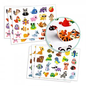 Stickers pour les petits - Bébés animaux - Djeco - DJ09084