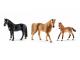 Figurines de chevaux Tennessee Walker (hongre, jument, poulain)