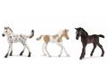 Figurines de chevaux Poulain (Knabstrupper, Paint Horse, Lipizzan) - Schleich - bu016