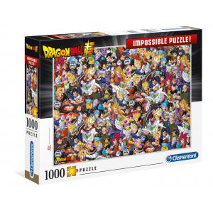 Clementoni - 39489 - Puzzle Impossible Puzzle 1000 pièces - Dragon Ball (410480)