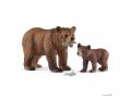 Figurines Animaux sauvages ours grizzly - Schleich - bu040