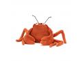 Peluche Crispin Crab Small - L: 7 cm x l : 12 cm x H: 11 cm - Jellycat - CC6C