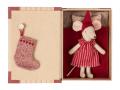 Christmas mouse in book - Big sister  - Taille : 17 cm - Maileg - 14-9720-01