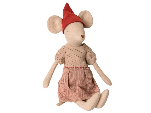 Christmas mouse, medium - girl - taille : 37 cm