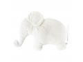Éléphant coussin blanc Oscar - Position allongée 82 cm, Hauteur 50 cm - Dimpel - 886028