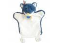 Marionnette - loup bleu - taille 25 cm - Doudou et compagnie - DC3621
