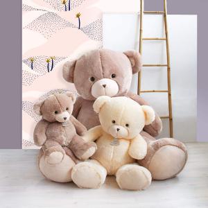 Histoire d'ours - HO2921 - Peluche ours bellydou -  champagne - taille 160 cm (416106)