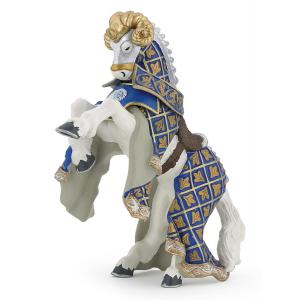 Figurine Cheval du Maître des armes cimier bélier - Papo - 39914