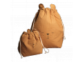 Storage Bag - Small - Bear - Ochre   30 x 40 cm - Fabelab - 1901904305