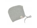 Bonnet tricoté GOTS Garden Explorer aqua-gris, 62 - 68 (3 - 6 mois) - Lassig - 1531001565-68