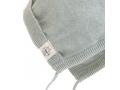 Bonnet tricoté GOTS Garden Explorer aqua-gris, 62 - 68 (3 - 6 mois) - Lassig - 1531001565-68