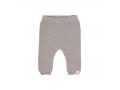 Pantalon tricoté GOTS Garden Explorer gris, 62/68 - Lassig - 1531002200-68
