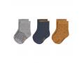 Lot de 3 chaussettes GOTS bleu, Taille: 15-18 - Lassig - 1532003960-15