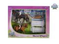 Kids Globe play set 2 horses with riders and accessories - Kids Globe Farmer - 640072