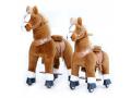 Ponycycle Cheval Marron Blanc a monter Petit Modele - Age 3-5 ans - Ponycycle - U324