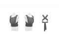 Porte-bébé fashion Yema Tie Soho Grey | mid grey , physiologique et ergonomique, bretelles et ceinture rembourrées - Effet écharpe - Cybex - 520002397