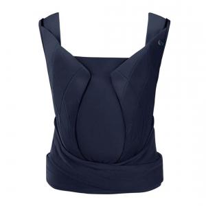 Porte-bébé fashion Yema Tie Nautical Blue | navy blue , physiologique et ergonomique, bretelles et ceinture rembourrées - Effet écharpe - Cybex - 520003005