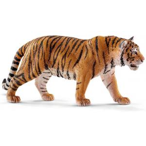 Schleich - 14729 - Figurine Tigre du Bengale mâle - Dimension : 13 cm x 3 cm x 6 cm (420112)