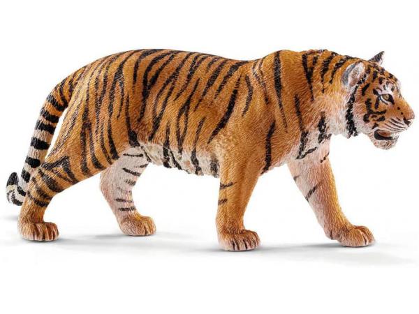 Figurine tigre du bengale mâle - dimension : 13 cm x 3 cm x 6 cm
