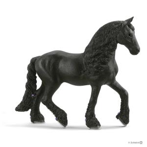 Schleich - 13906 - Figurine Jument Frison - Dimension : 12,6 cm x 3,4 cm x 11 cm (420128)