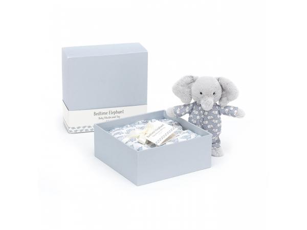 Bedtime elephant gift set - 18 cm