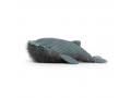 Peluche Wiley Whale - L: 19 cm x l : 50 cm x H: 17 cm - Jellycat - WLY2W