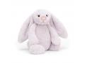 Peluche Bashful Lavender Bunny Medium - L = 9 cm x l = 12 cm x H =31 cm - Jellycat - BAS3LAV