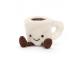 Peluche Amuseable Espresso Cup - L: 6 cm x l : 5 cm x H: 10 cm