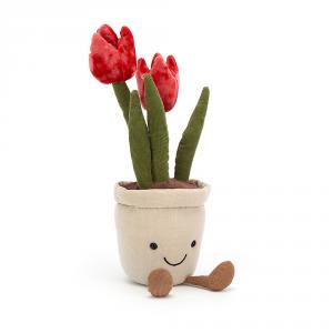 Peluche Amuseable Tulip - L: 7 cm x l : 7 cm x H: 23 cm - Jellycat - A2TU