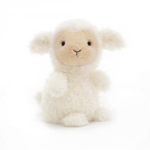 Peluche Little Lamb - L: 8 cm x l : 10 cm x H: 18 cm - Jellycat - L3L