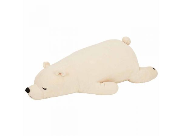 Peluche ours polaire shiro - taille 70 cm
