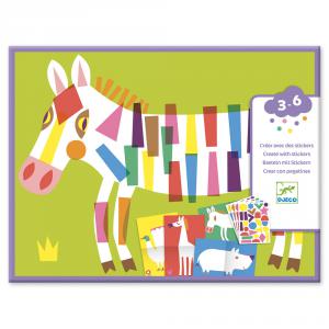 Haba - DJ09046 - Stickers pour les petits  - Les grands animaux (423446)