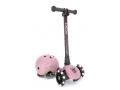 Trottinette 3 roues Highwaykick 3 Led - Rose - Scoot and Ride - SR-HWK3LCW07