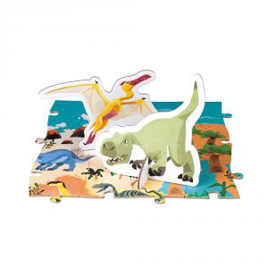 Puzzle Educatif- les Dinosaures - 200 Pcs - Janod - J02679