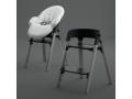 Chaise haute Stokke® Steps™ hêtre blanc/naturel (White/Natural) - Stokke - 349701