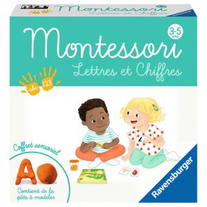 Jeux éducatifs - Montessori - Lettres et chiffres - Ravensburger - 20805