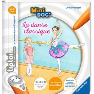 Jeu éducatif tiptoi® - Mini Doc' - La danse classique - Ravensburger - 00039