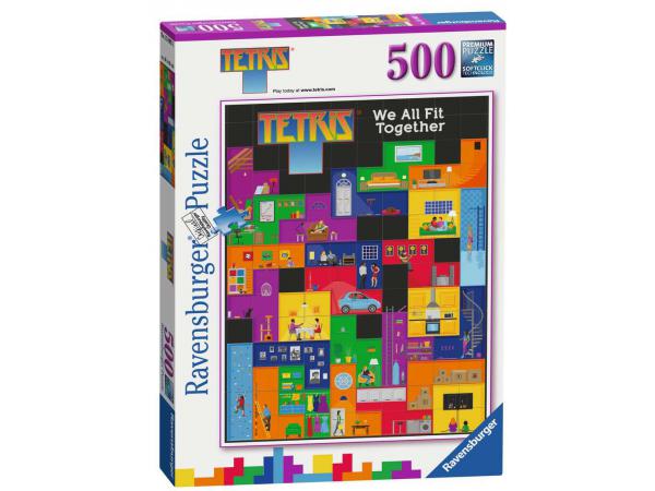 Puzzle 500 pièces - tetris