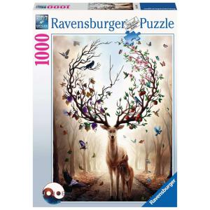 Puzzles adultes - Puzzle 1000 pièces - Cerf fantastique - Ravensburger - 15018