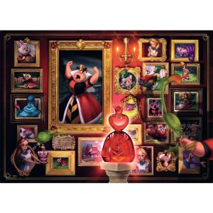 Puzzle 1000 pièces - La Reine de cœur (Collection Disney Villainous) - Disney - 15026