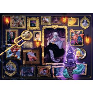 Puzzles adultes - Puzzle 1000 pièces - Ursula (Collection Disney Villainous) - Disney - 15027