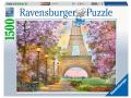 Puzzles adultes - Puzzle 1500 pièces - Amour à Paris - Ravensburger - 16000